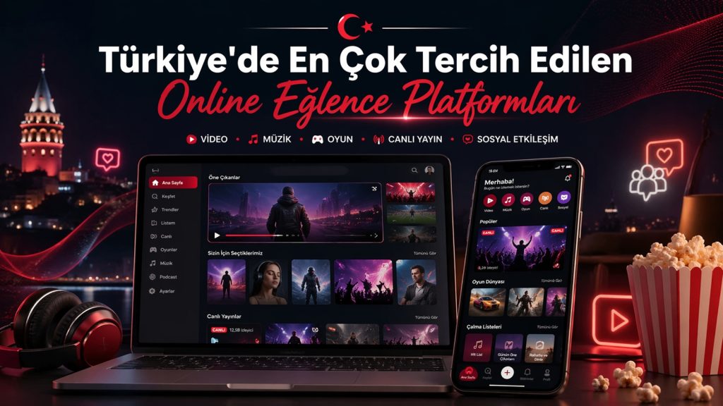 Türkiye’de En Çok Tercih Edilen Online Eğlence Platformları